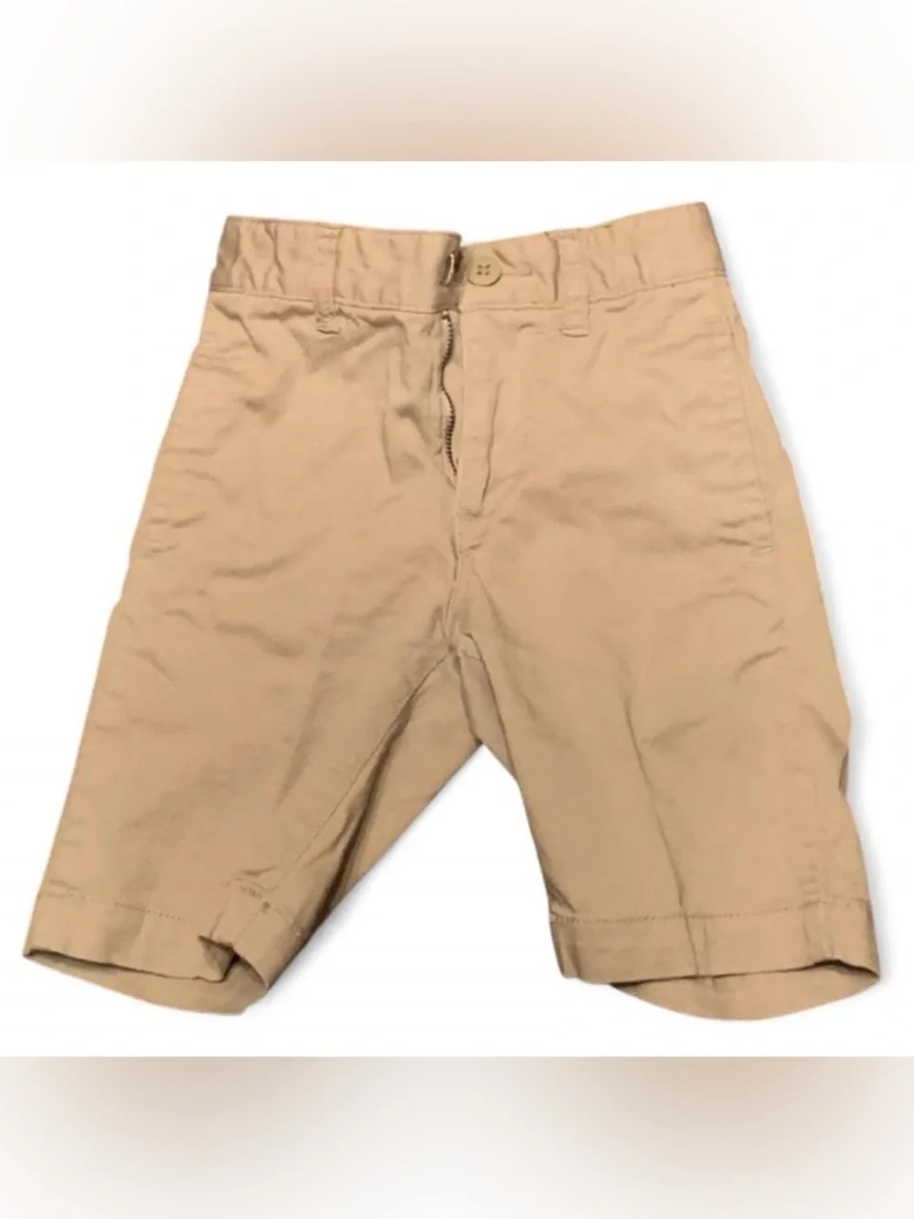 GAP Kids Slim Fit Uniform Khaki Shorts